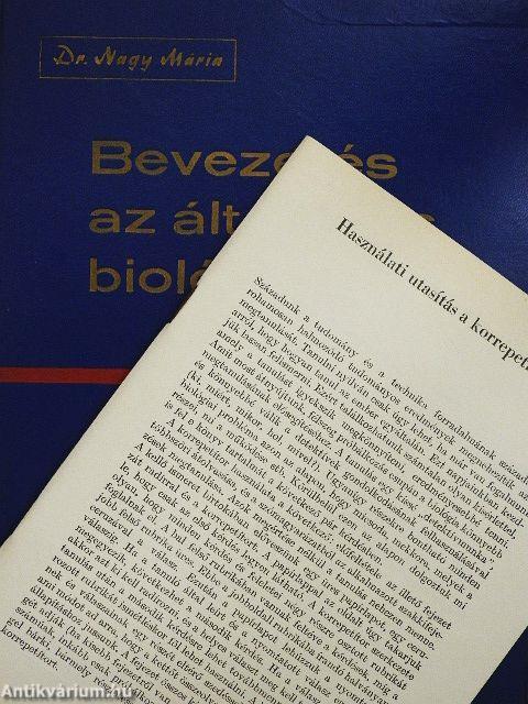 Bevezetés az általános biológiába