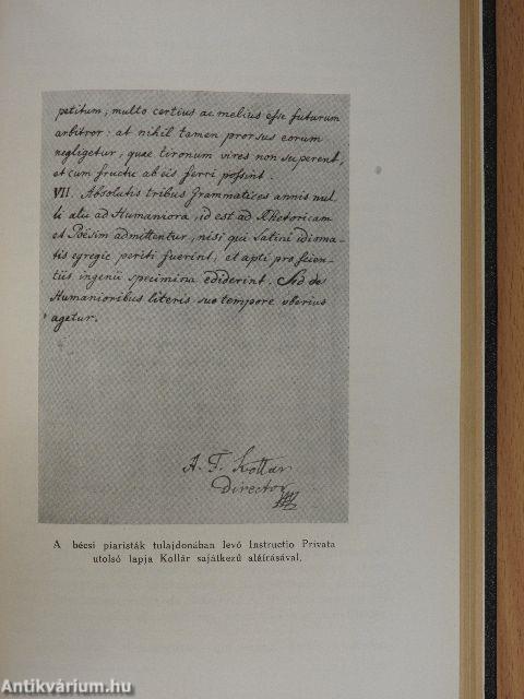 Mária Terézia iskolareformja és Kollár Ádám (rossz állapotú)