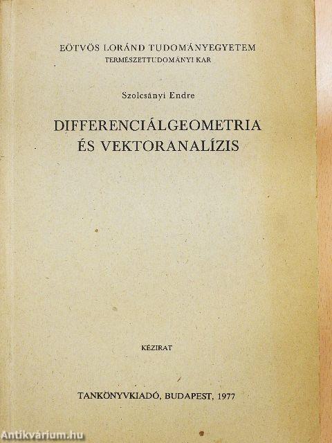 Differenciálgeometria és vektoranalízis