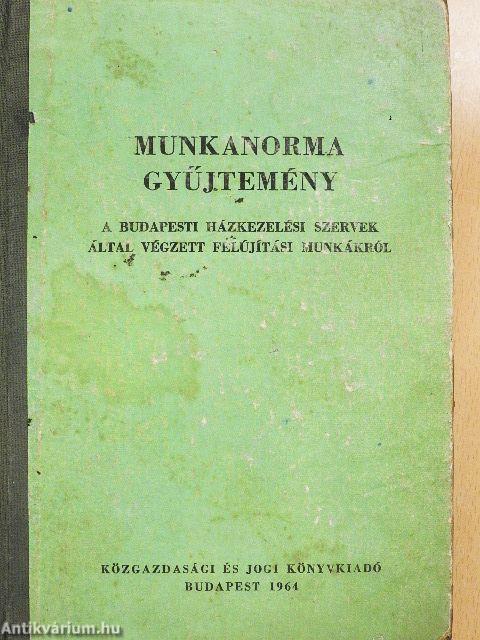 Munkanorma gyűjtemény