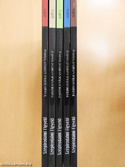 Szépirodalmi Figyelő 2015. (nem teljes évfolyam)