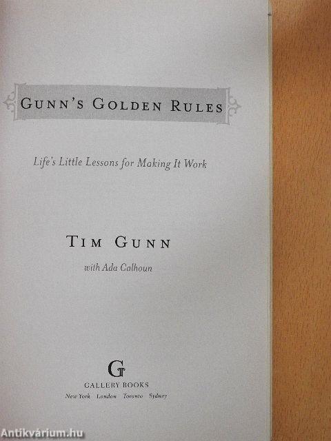 Gunn's Golden Rules