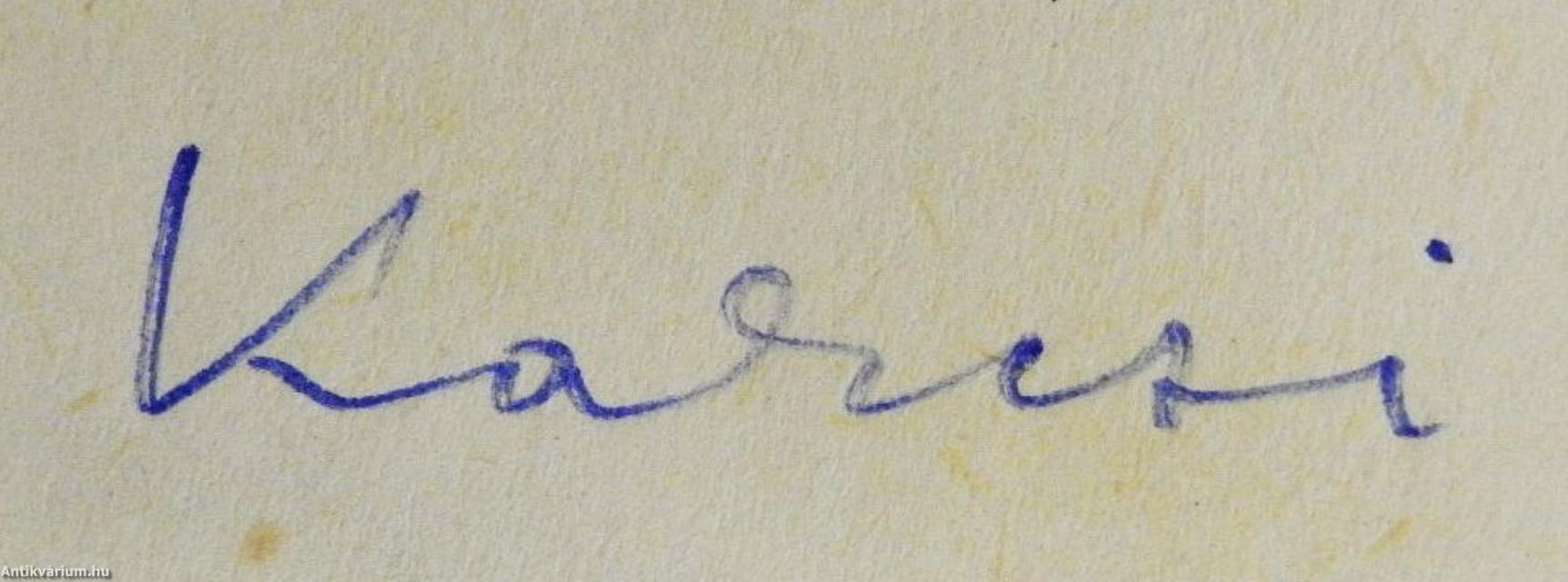 Válogatás előadott versekből (dedikált példány)