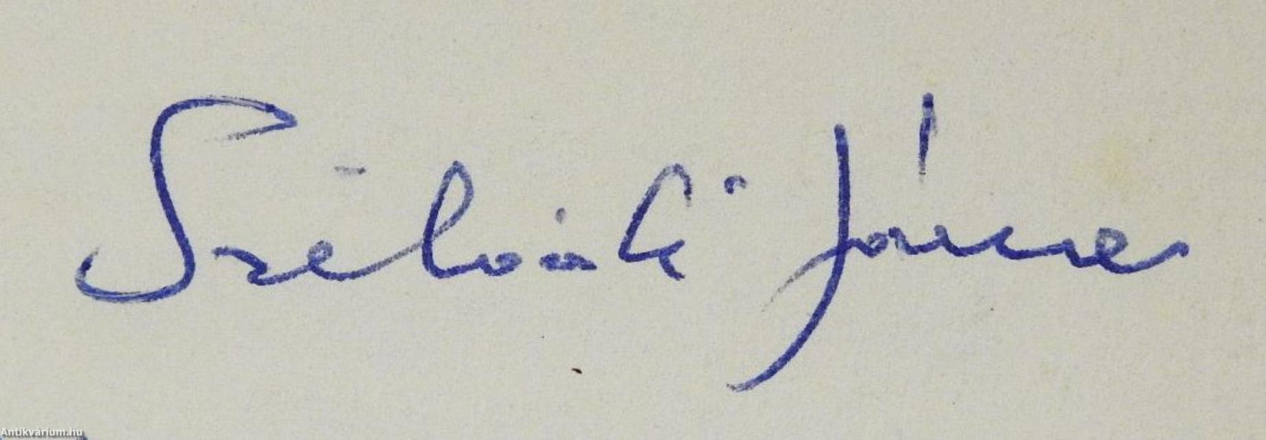 Reggeltől reggelig (dedikált példány)