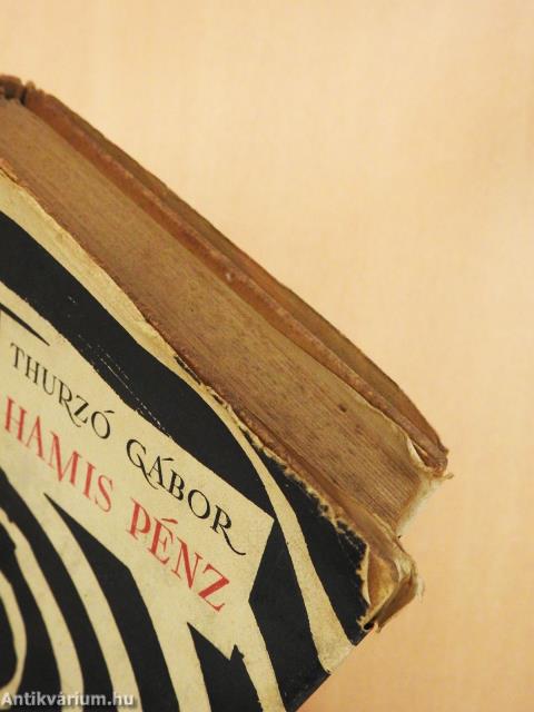 Hamis pénz (dedikált példány)