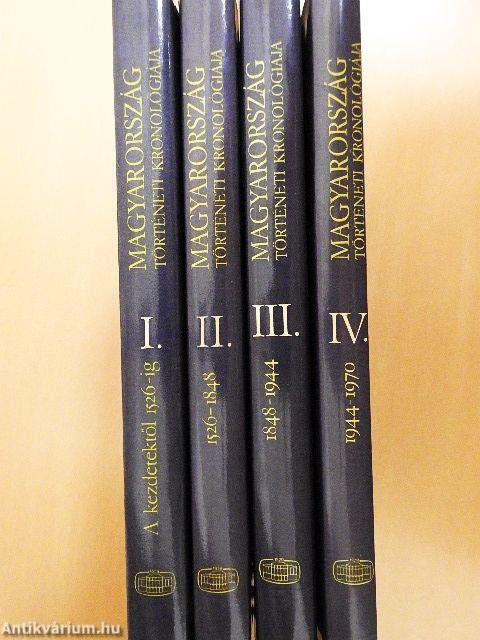 Magyarország történeti kronológiája I-IV.