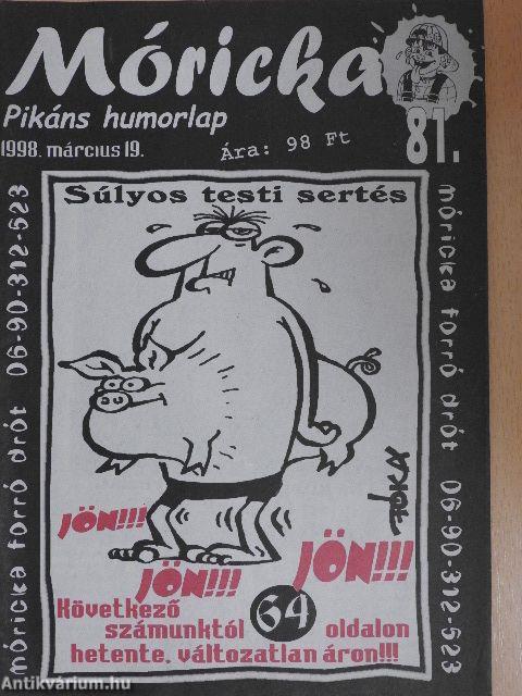 Móricka 1998. március 19.
