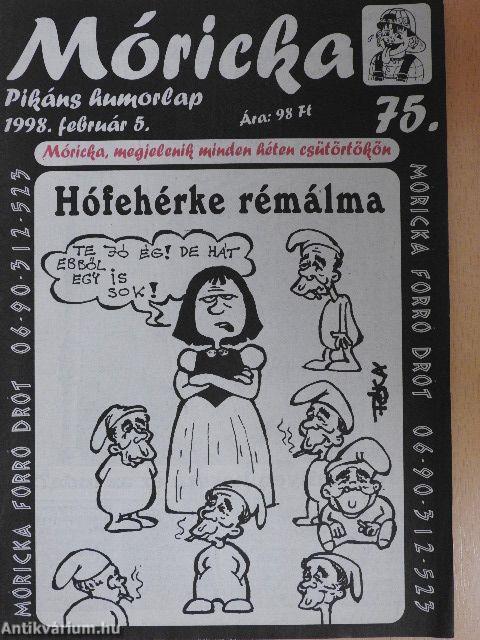 Móricka 1998. február 5.