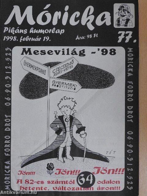 Móricka 1998. február 19.