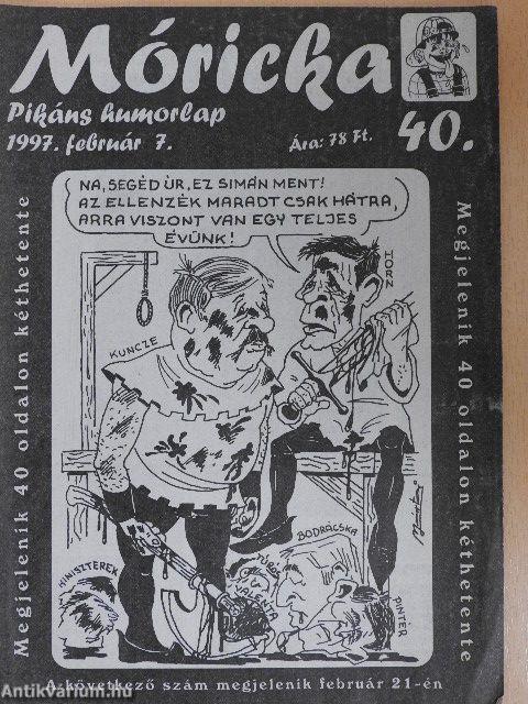 Móricka 1997. február 7.