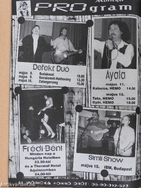 Móricka 1998. május 1.