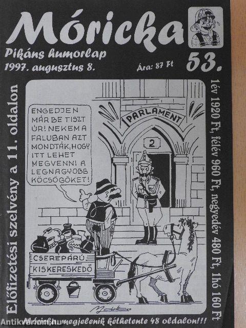 Móricka 1997. augusztus 8.