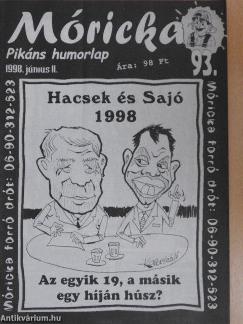 Móricka 1998. június 11.