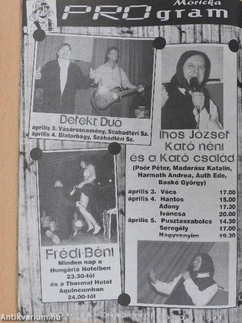 Móricka 1998. április 2.