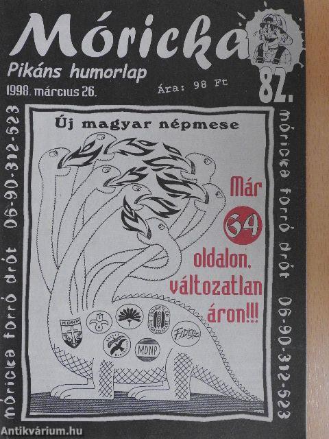 Móricka 1998. március 26.