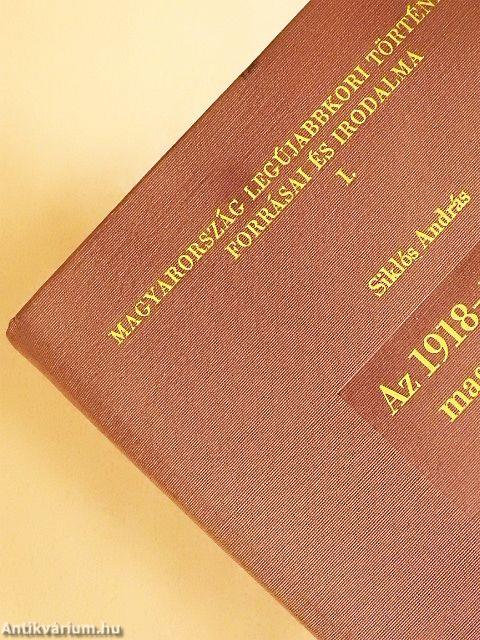 Az 1918-1919. évi magyarországi forradalmak