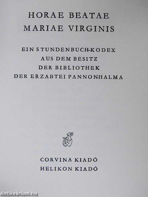 Horae Beatae Mariae Virginis