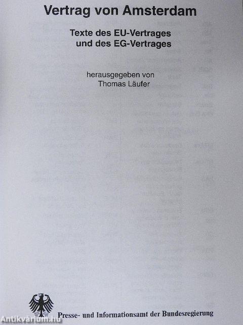 Vertrag von Amsterdam