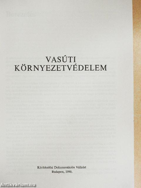 Vasúti környezetvédelem