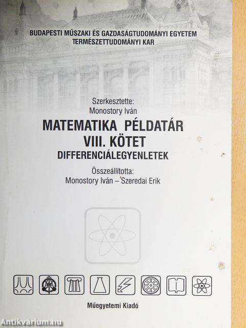Matematika példatár VIII.