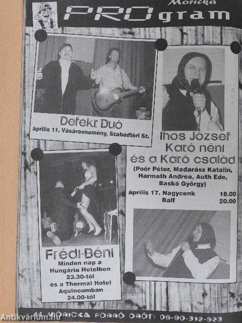 Móricka 1998. április 9.