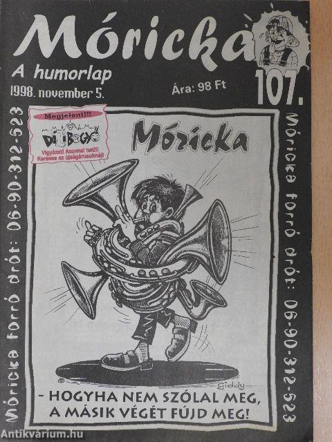 Móricka 1998. november 5.