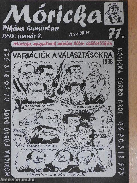 Móricka 1998. január 8.