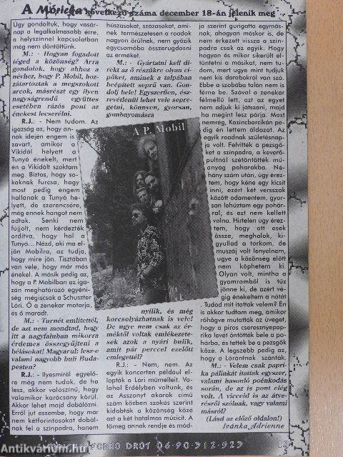 Móricka 1997. december 11.