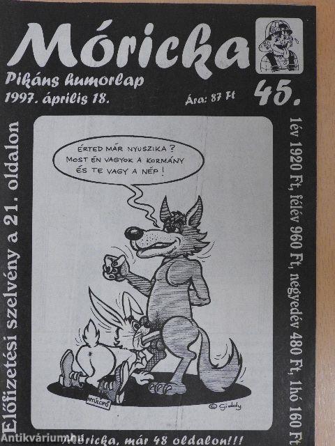 Móricka 1997. április 18.