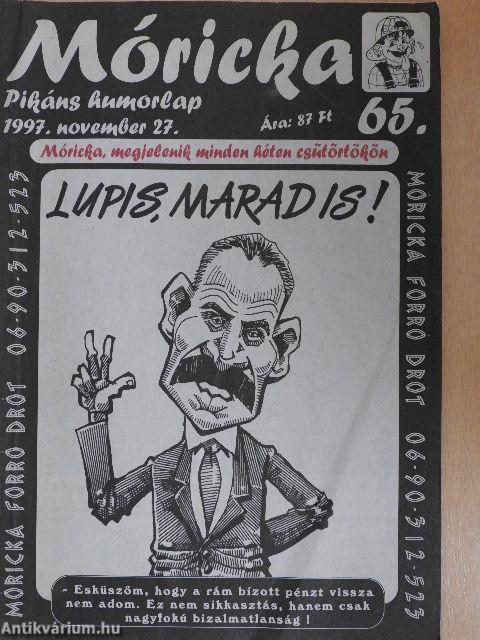 Móricka 1997. november 27.