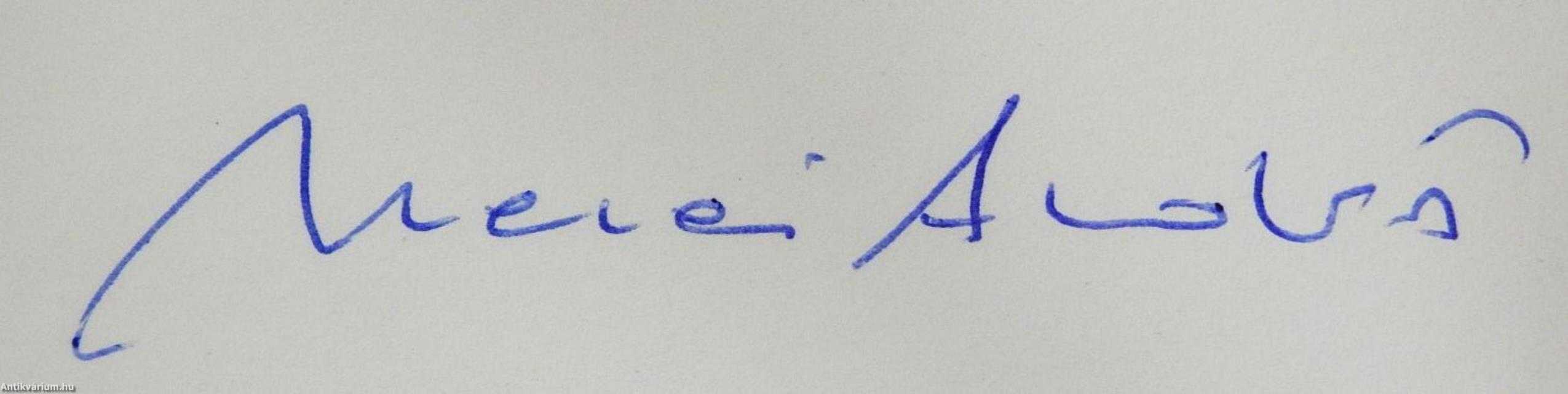 Adorno (dedikált példány)