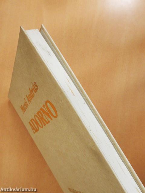Adorno (dedikált példány)