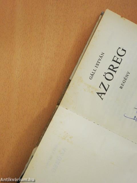 Az öreg (dedikált példány)