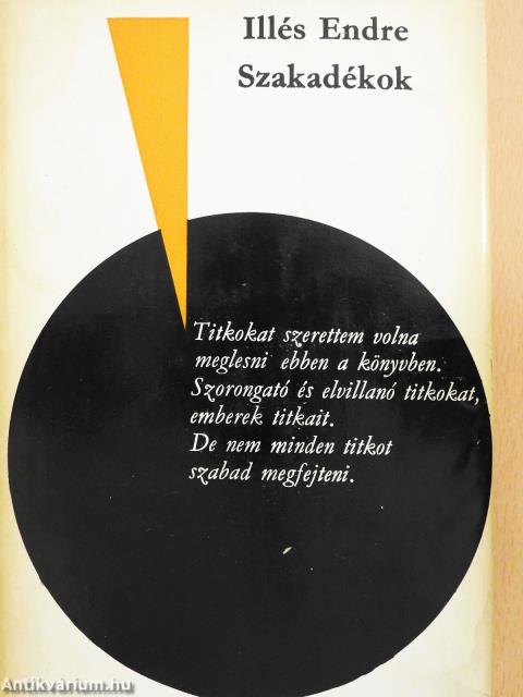 Szakadékok (dedikált példány)