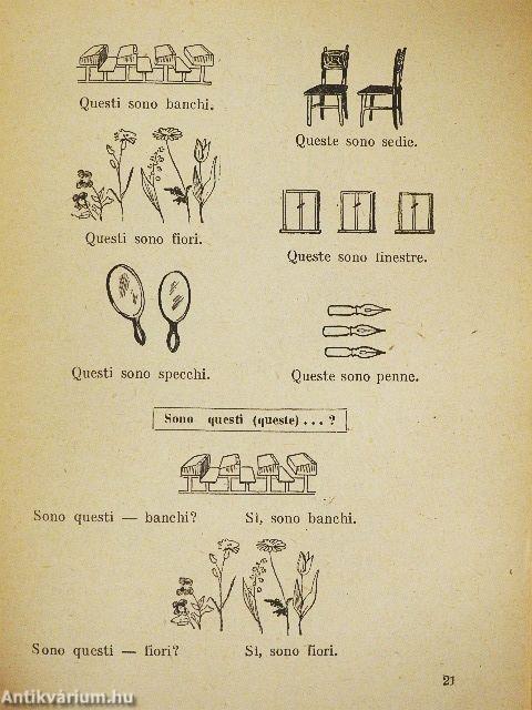 Olasz nyelvkönyv I.