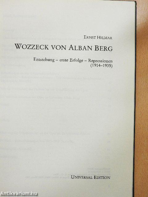 Wozzeck von Alban Berg