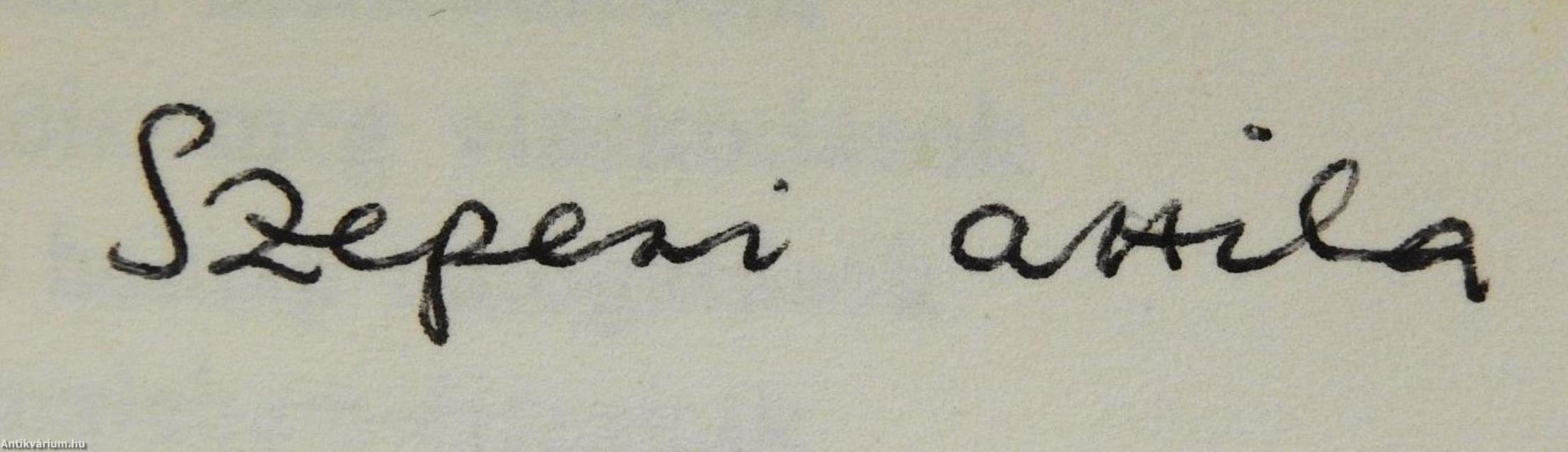 Hegedős-ének (dedikált példány)