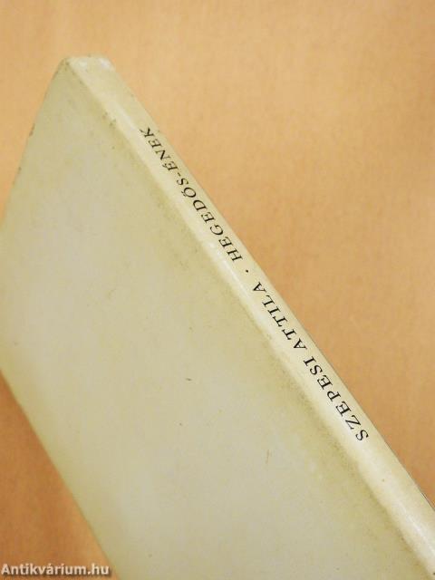 Hegedős-ének (dedikált példány)