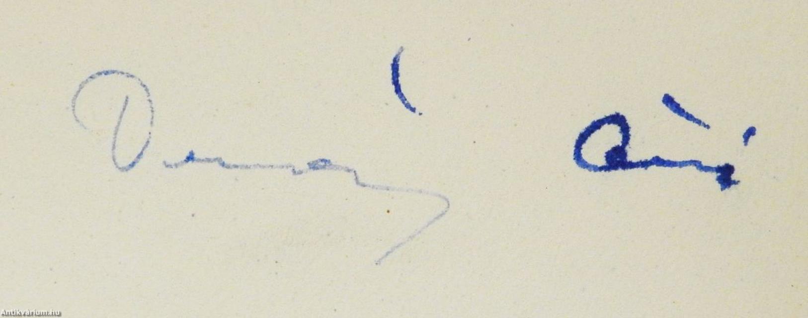 Virág utca (dedikált példány)