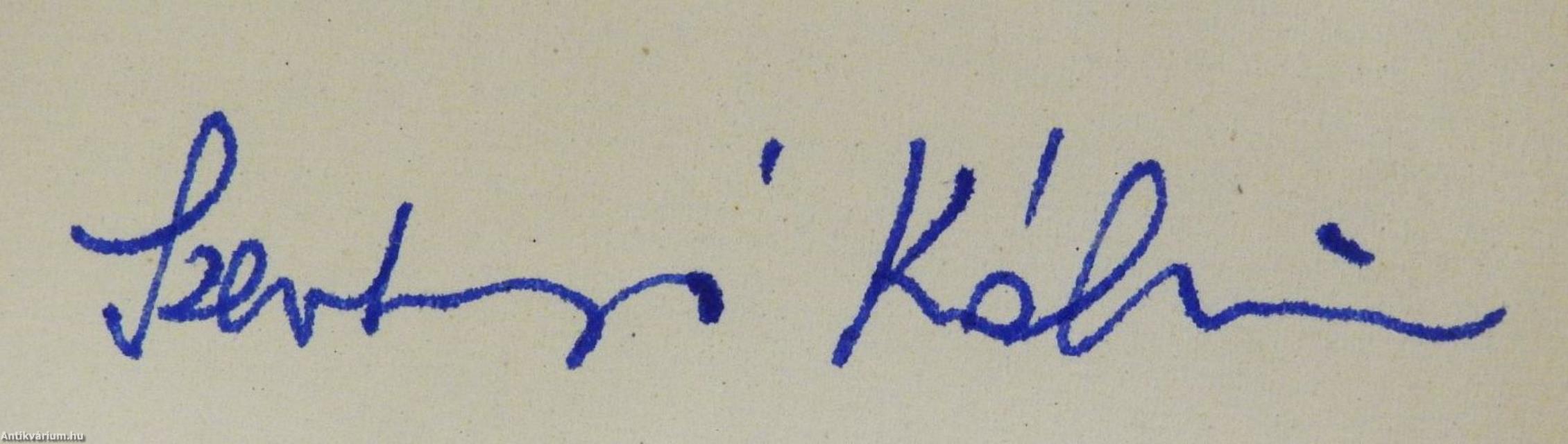 Fekete kerítések mögött (dedikált példány)