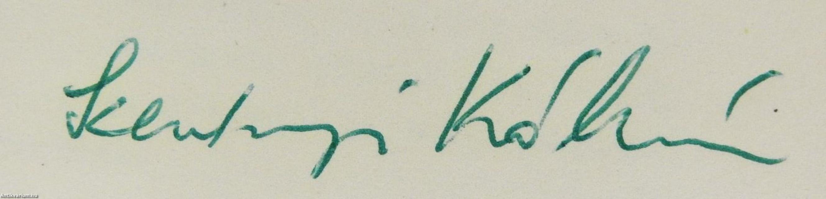 A szerencse fiai (dedikált példány)