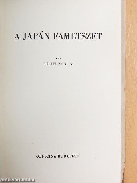 A japán fametszet
