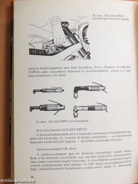 Autókarosszériák javítása