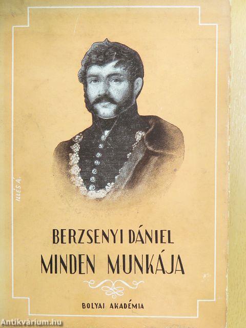 Berzsenyi Dániel minden munkája