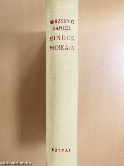 Berzsenyi Dániel minden munkája