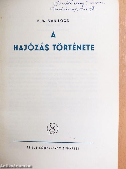 A hajózás története