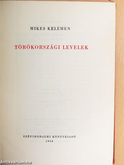 Törökországi levelek