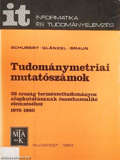 Tudománymetriai mutatószámok