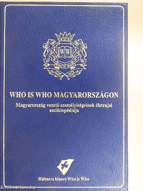 Who is Who Magyarországon - CD-vel