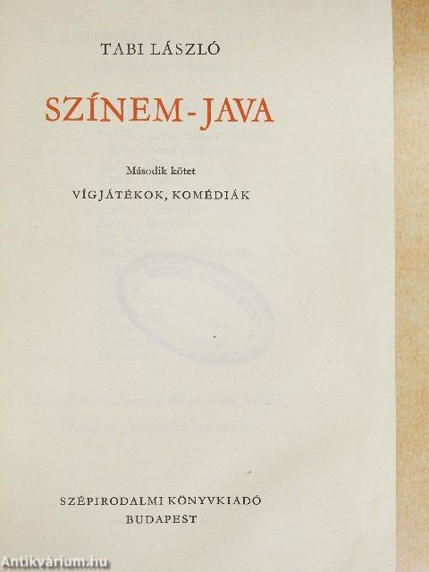 Színem-java II.